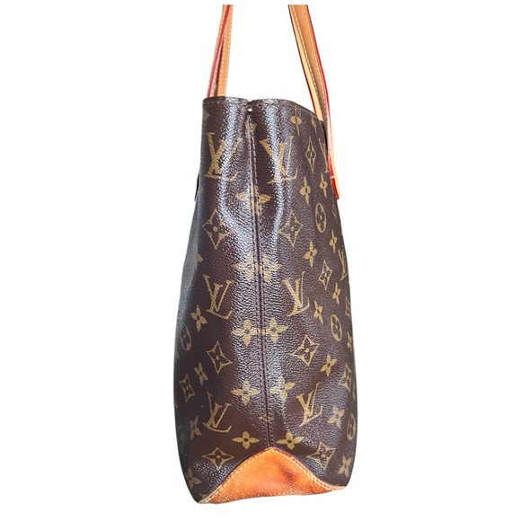 AUTHENTIC LOUIS VUITTON MONOGRAM WILSHIRE MM TOTE BAG. - Picture 4 of 15